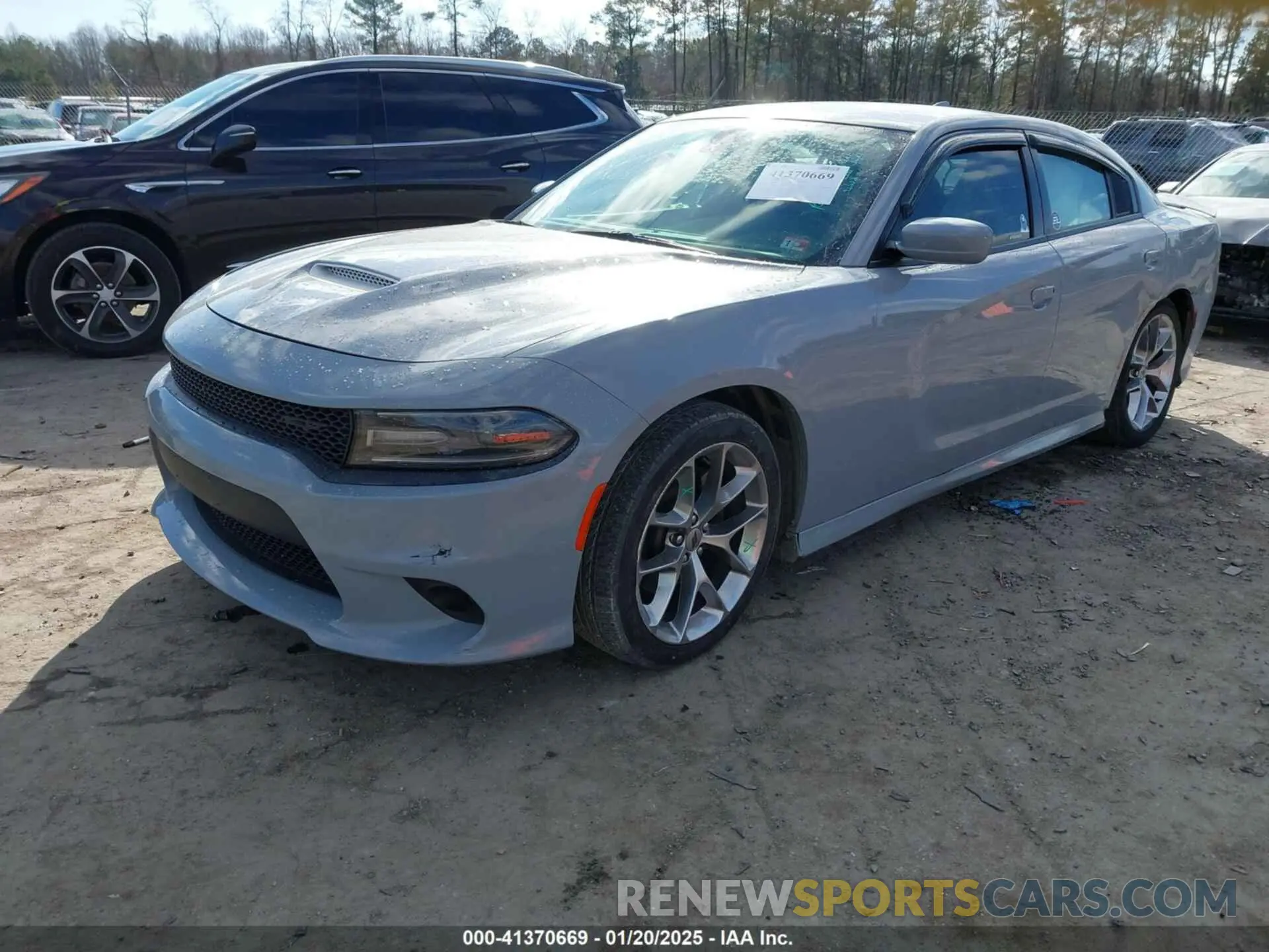 2 Photograph of a damaged car 2C3CDXHG5LH220329 DODGE CHARGER 2020
