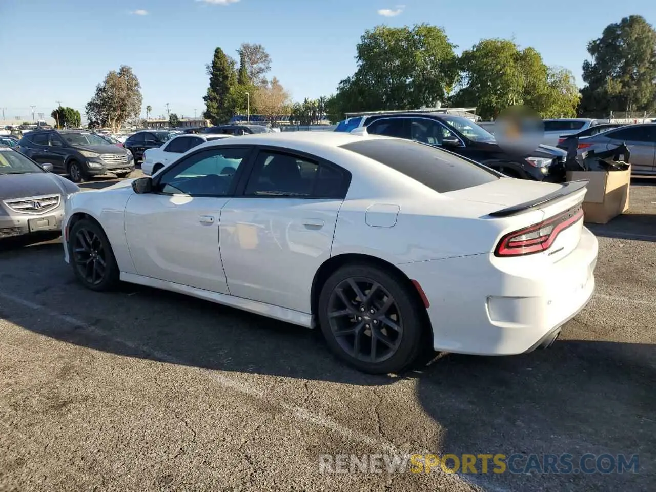 2 Photograph of a damaged car 2C3CDXHG6LH157810 DODGE CHARGER 2020