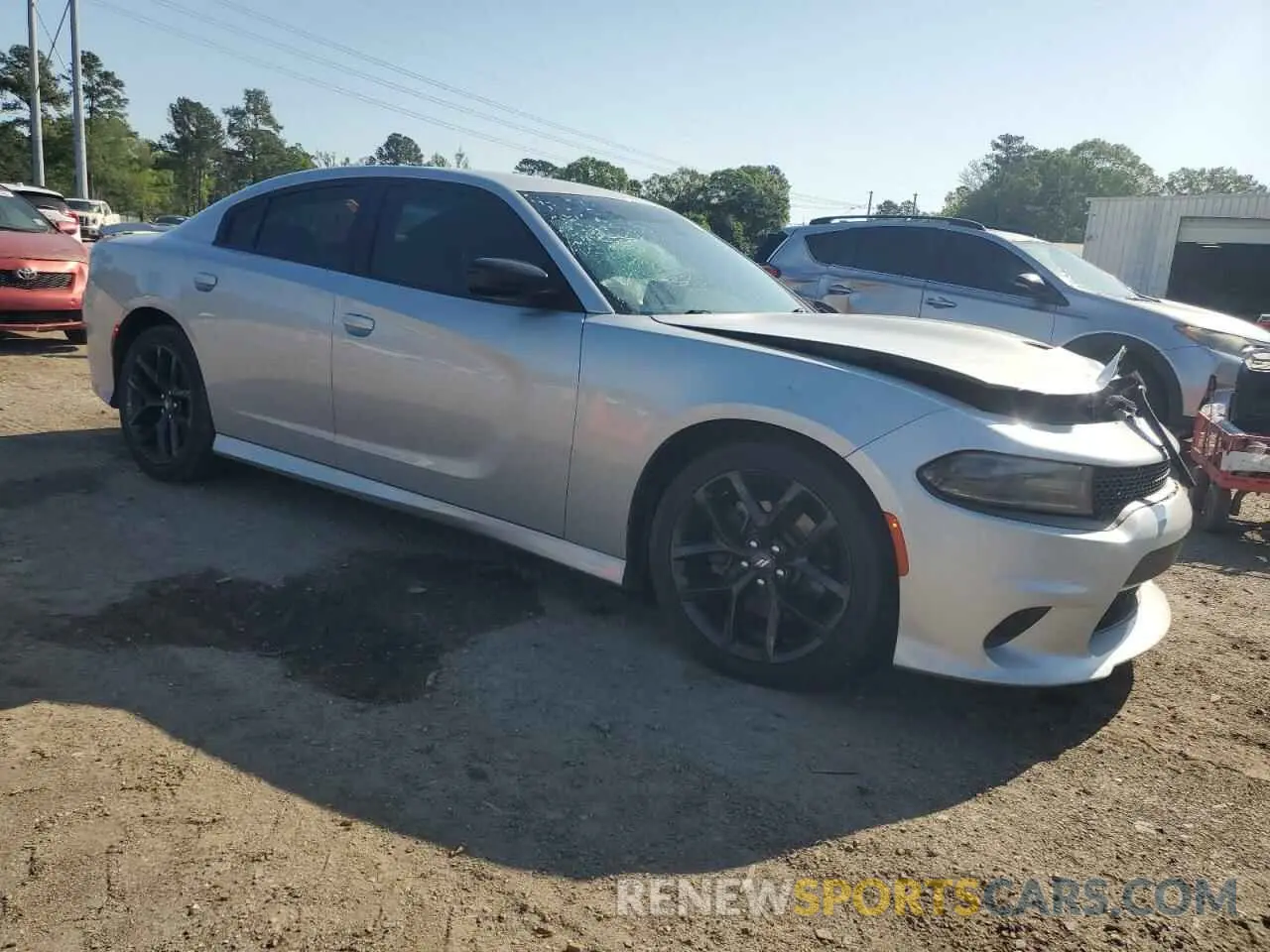 4 Photograph of a damaged car 2C3CDXHG7LH134326 DODGE CHARGER 2020