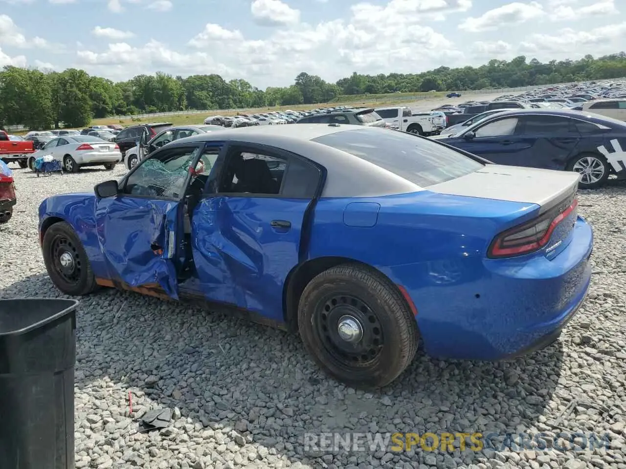 2 Photograph of a damaged car 2C3CDXKT0LH127370 DODGE CHARGER 2020