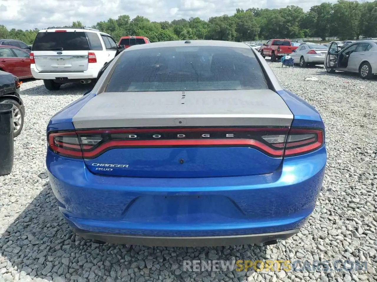 6 Photograph of a damaged car 2C3CDXKT0LH127370 DODGE CHARGER 2020
