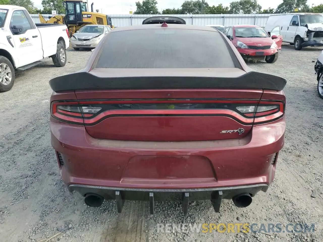 6 Photograph of a damaged car 2C3CDXL90LH182968 DODGE CHARGER 2020