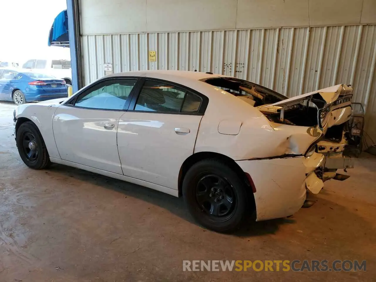 2 Фотография поврежденного автомобиля 2C3CDXAT1MH523293 DODGE CHARGER 2021