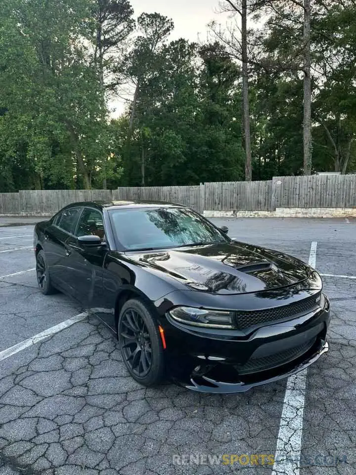 1 Photograph of a damaged car 2C3CDXAT2MH544668 DODGE CHARGER 2021