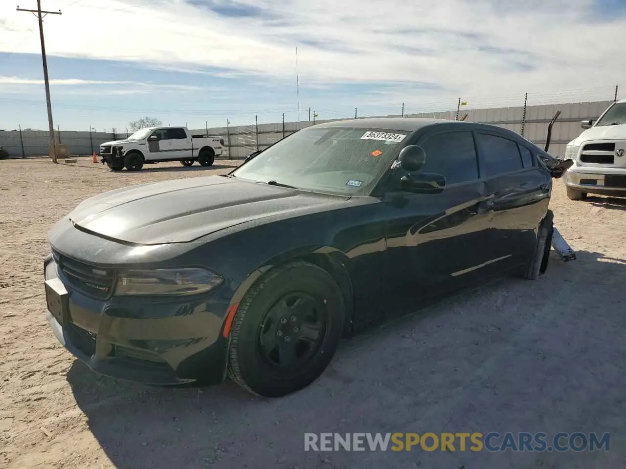 1 Photograph of a damaged car 2C3CDXAT2MH668441 DODGE CHARGER 2021