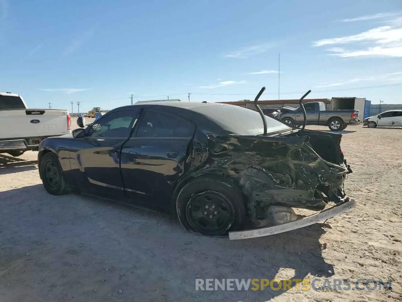 2 Photograph of a damaged car 2C3CDXAT2MH668441 DODGE CHARGER 2021