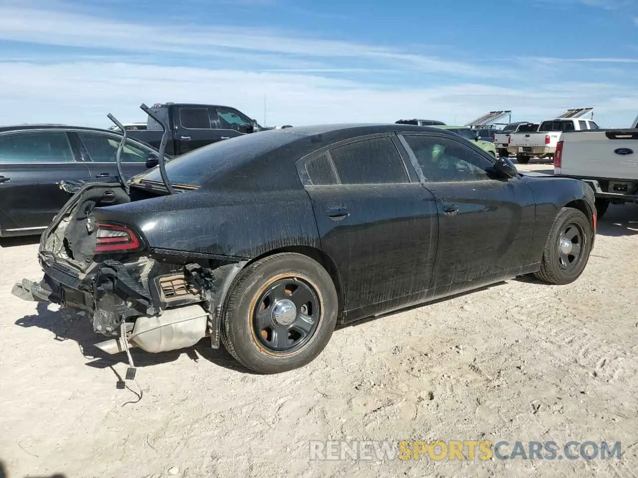 3 Photograph of a damaged car 2C3CDXAT2MH668441 DODGE CHARGER 2021