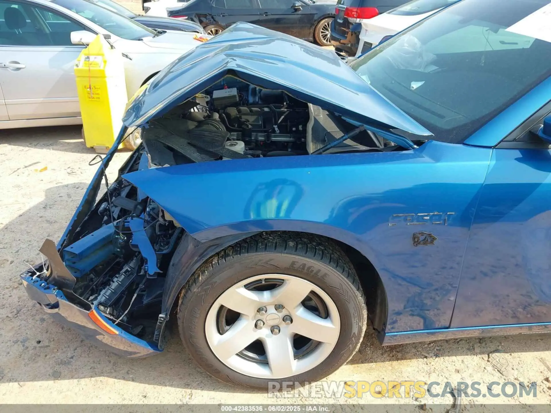 19 Photograph of a damaged car 2C3CDXAT3MH684776 DODGE CHARGER 2021