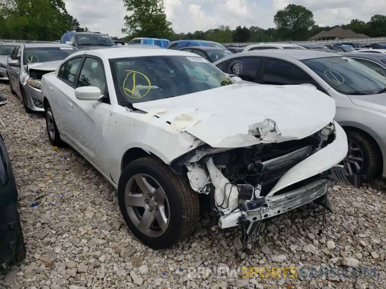 4 Фотография поврежденного автомобиля 2C3CDXAT4MH523384 DODGE CHARGER 2021