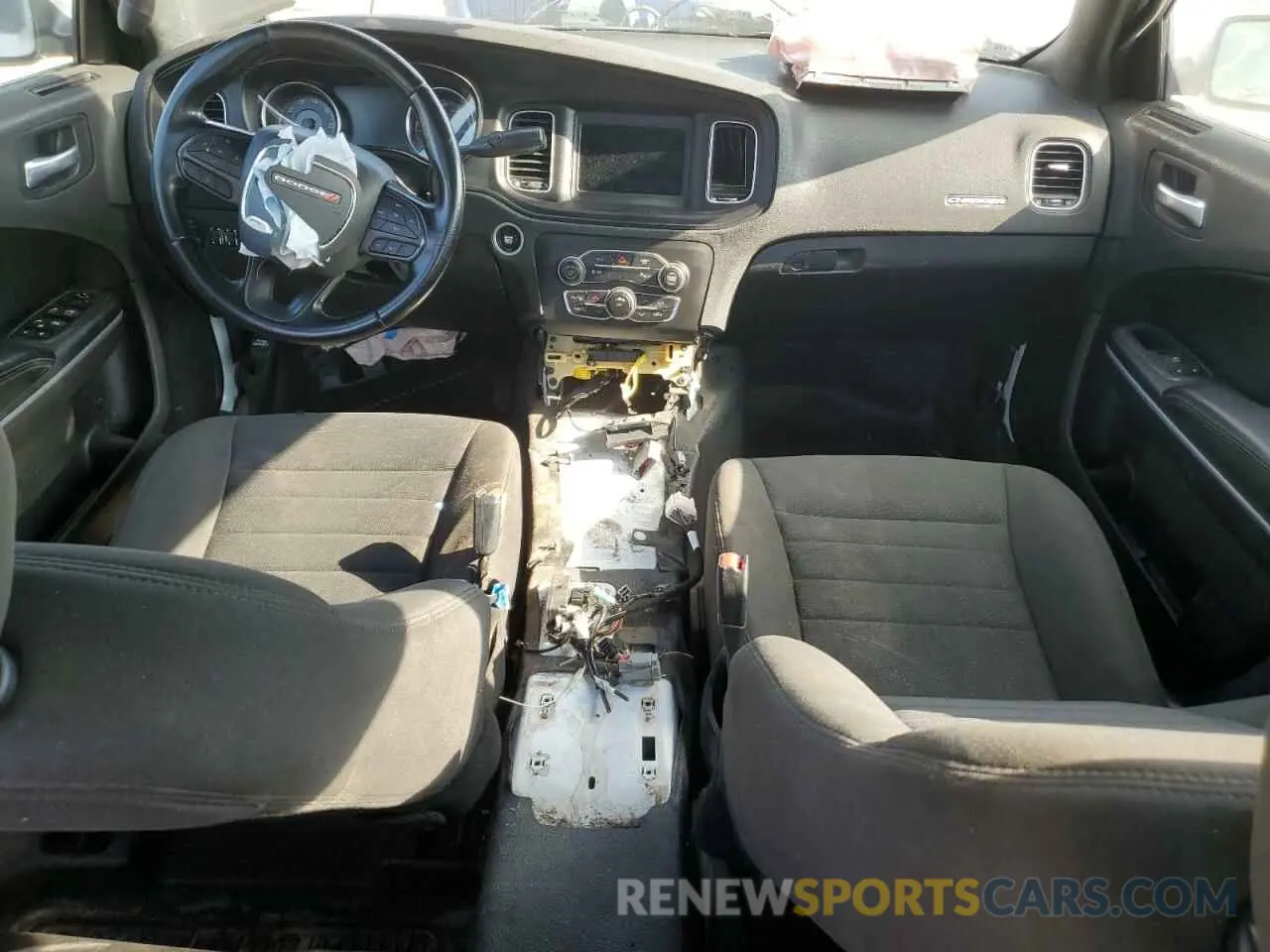 8 Фотография поврежденного автомобиля 2C3CDXAT4MH523384 DODGE CHARGER 2021