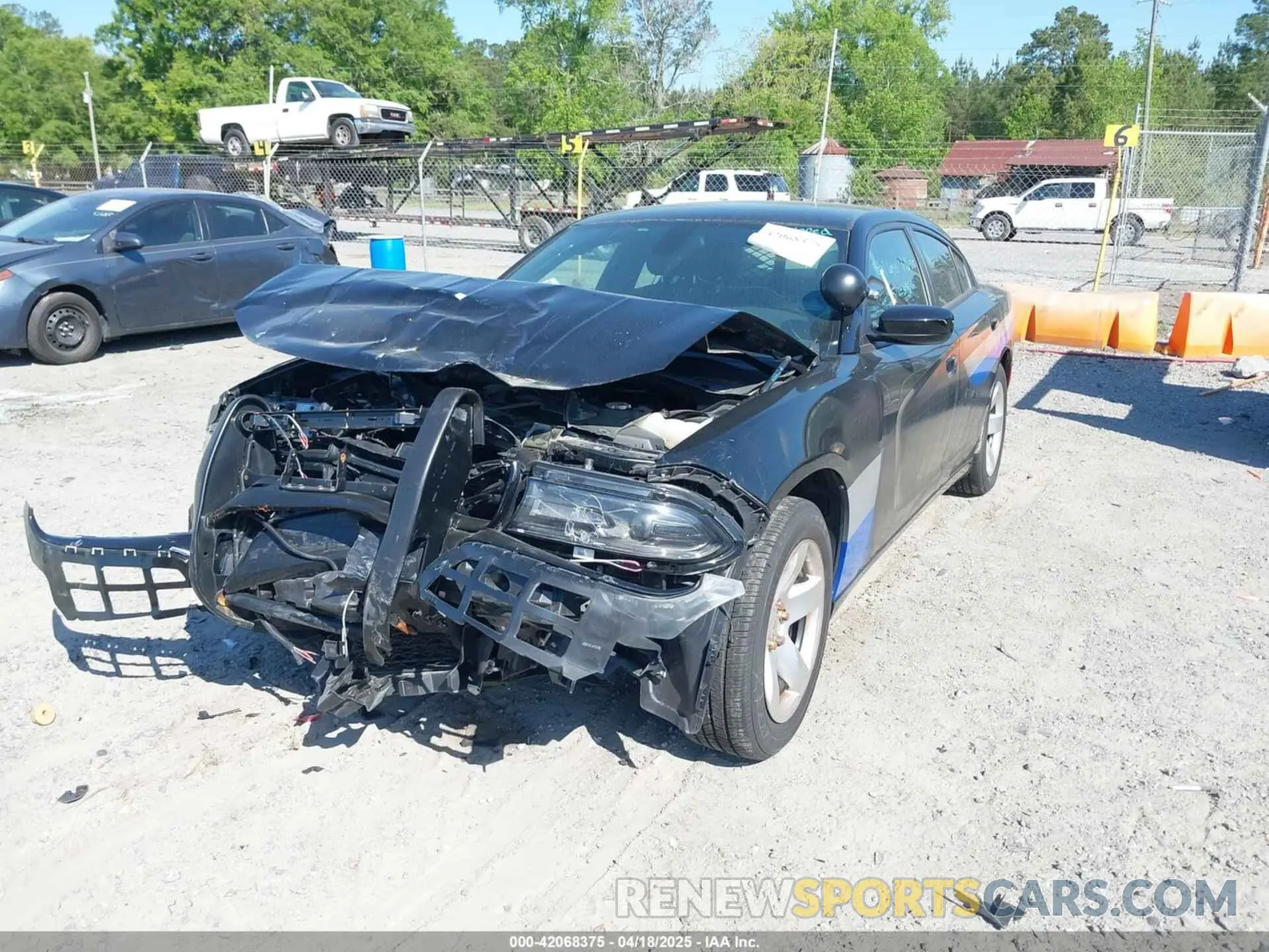 2 Photograph of a damaged car 2C3CDXAT6MH678678 DODGE CHARGER 2021