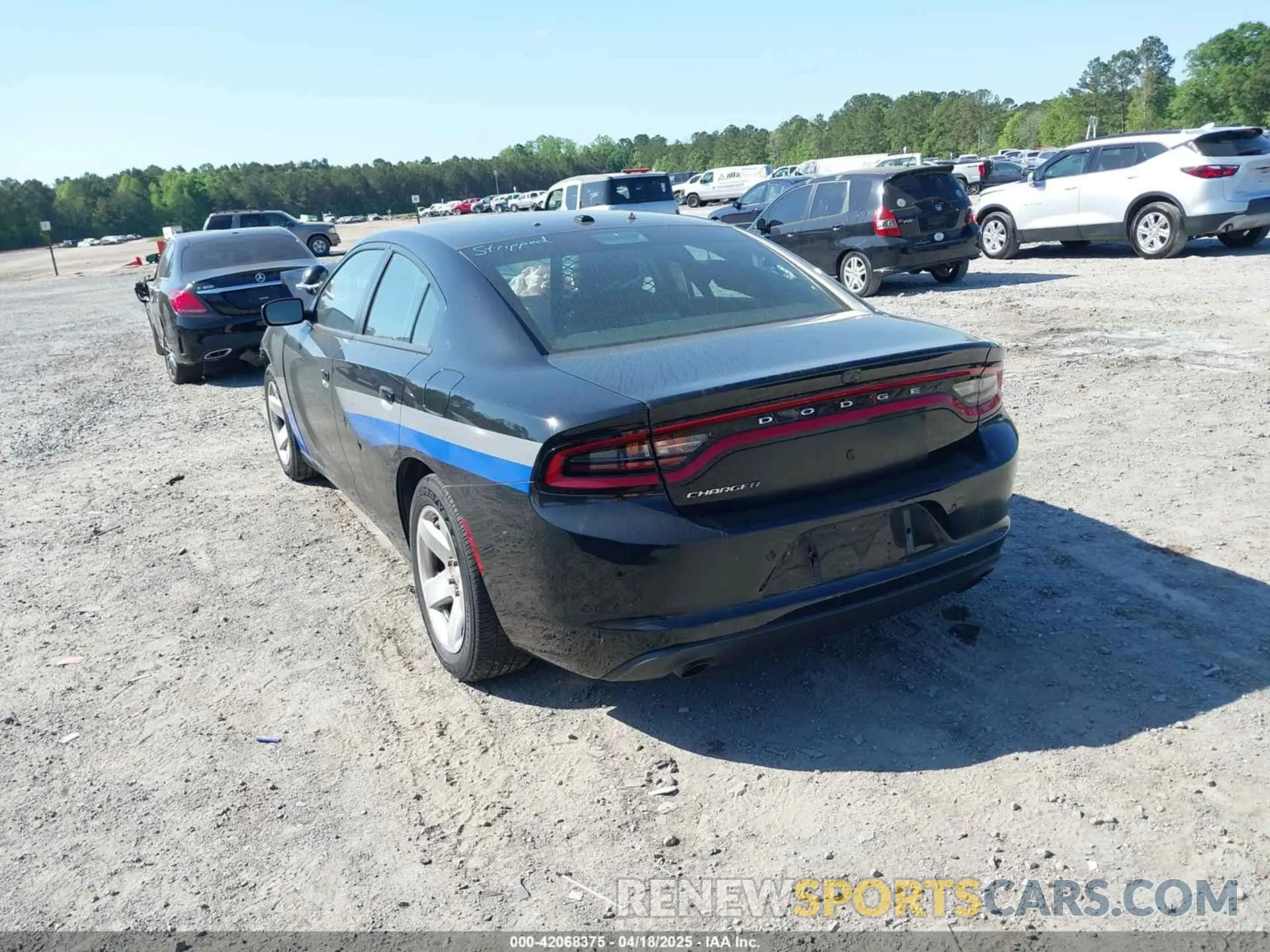 3 Photograph of a damaged car 2C3CDXAT6MH678678 DODGE CHARGER 2021