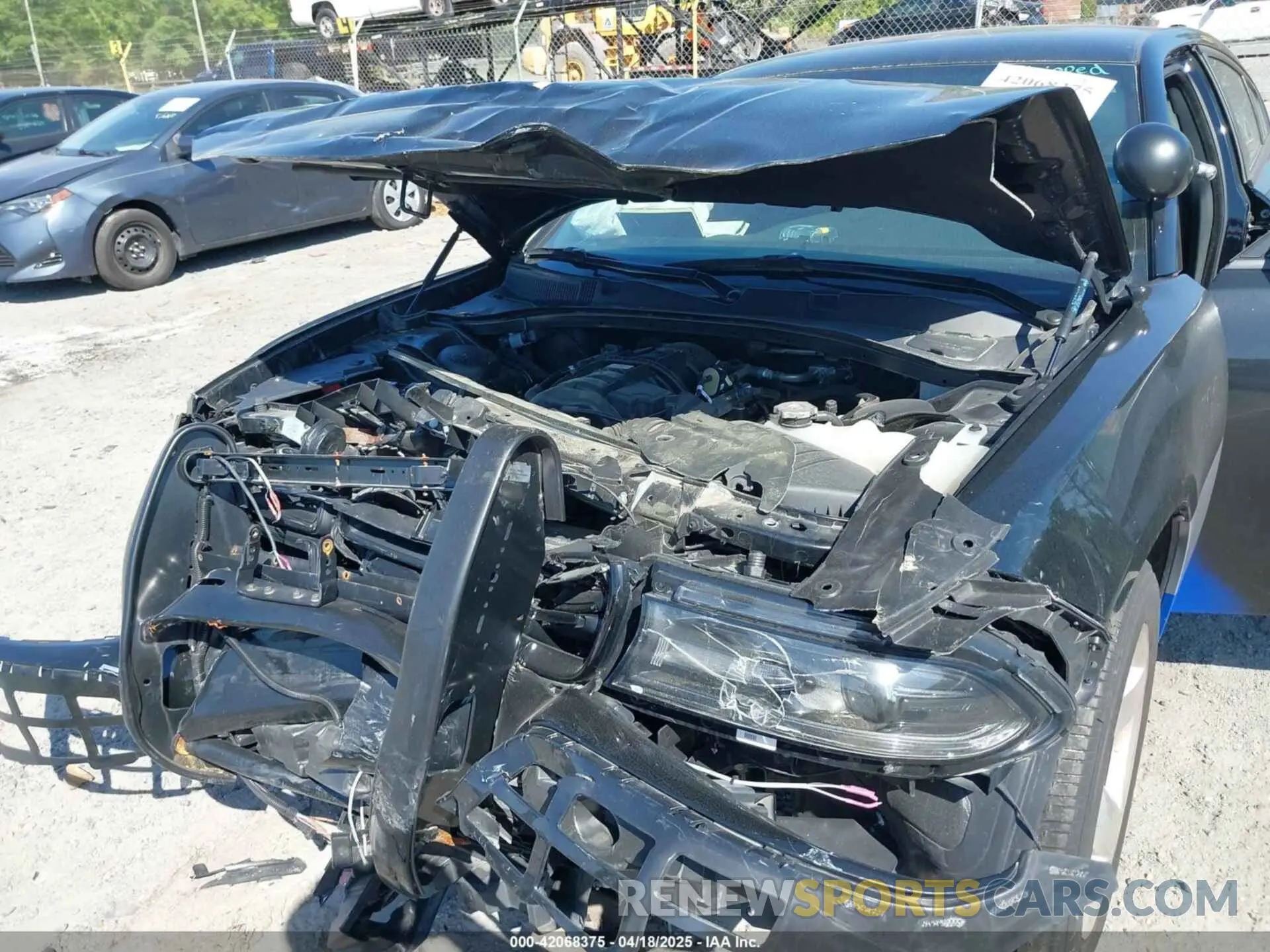 6 Photograph of a damaged car 2C3CDXAT6MH678678 DODGE CHARGER 2021