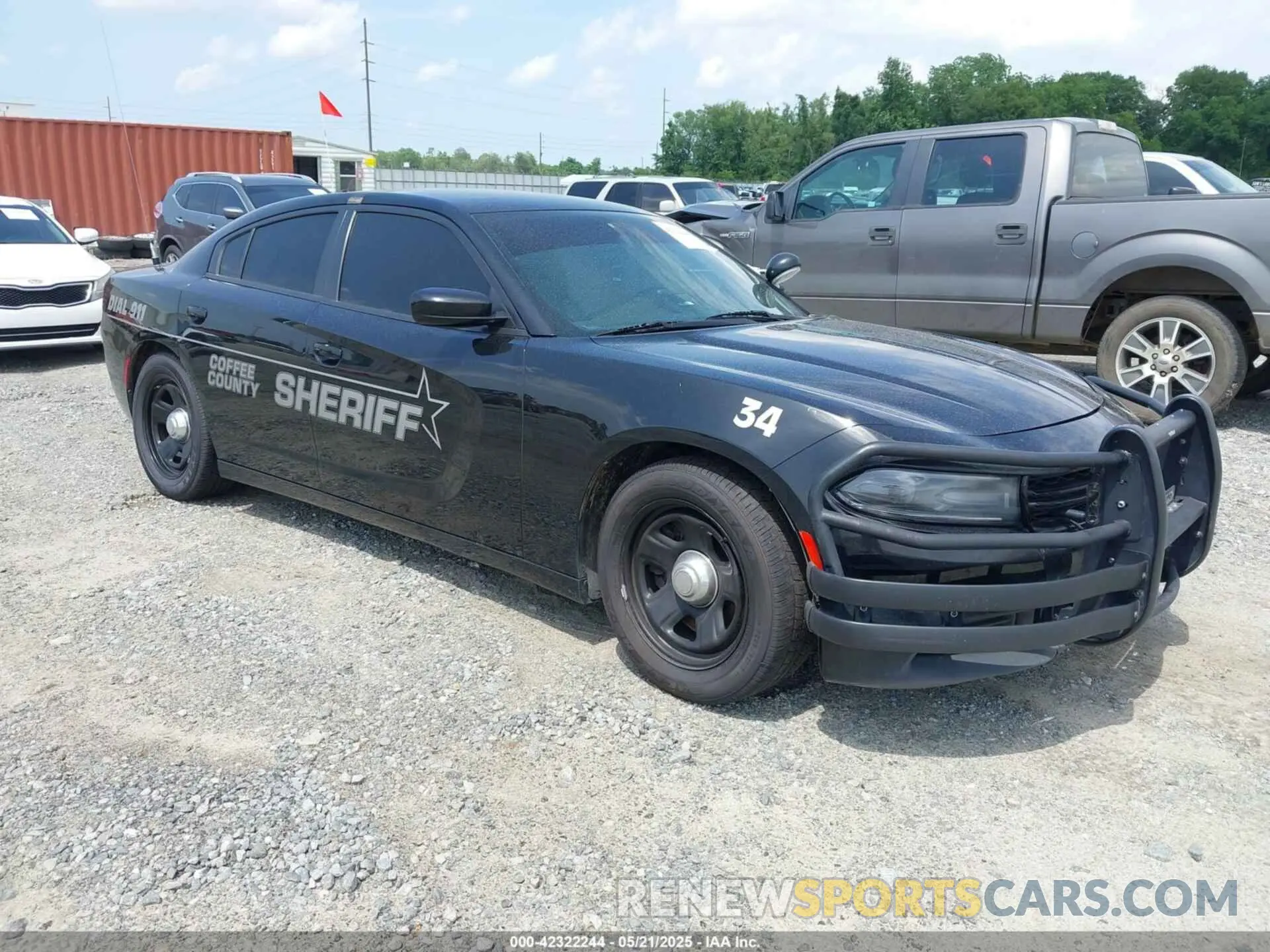 1 Photograph of a damaged car 2C3CDXAT7MH523170 DODGE CHARGER 2021