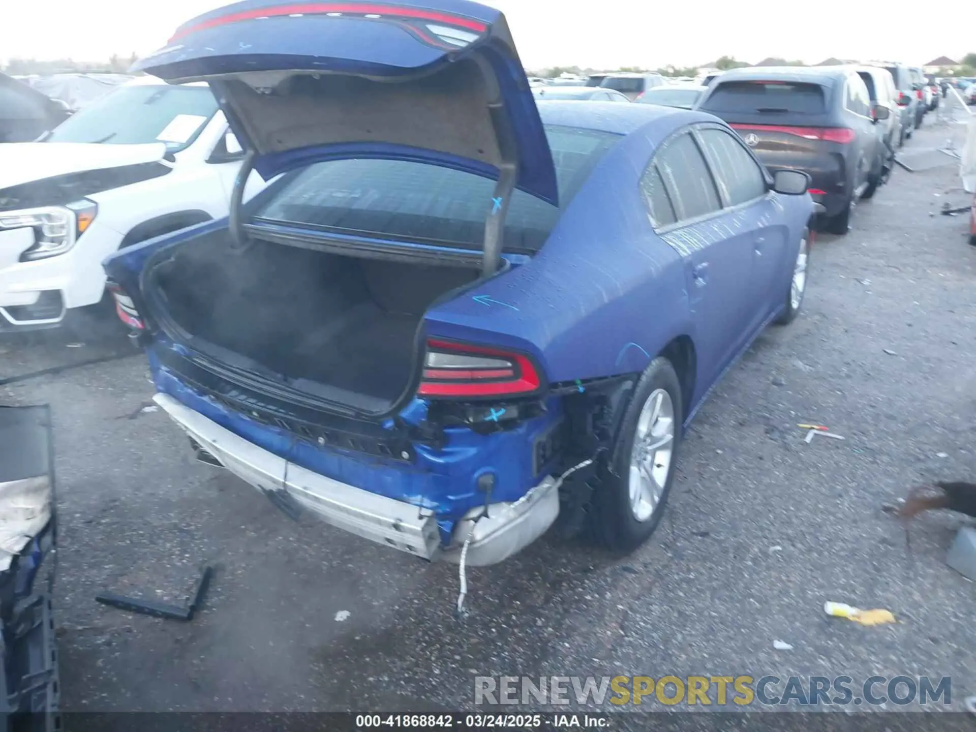 4 Photograph of a damaged car 2C3CDXBG0MH533797 DODGE CHARGER 2021