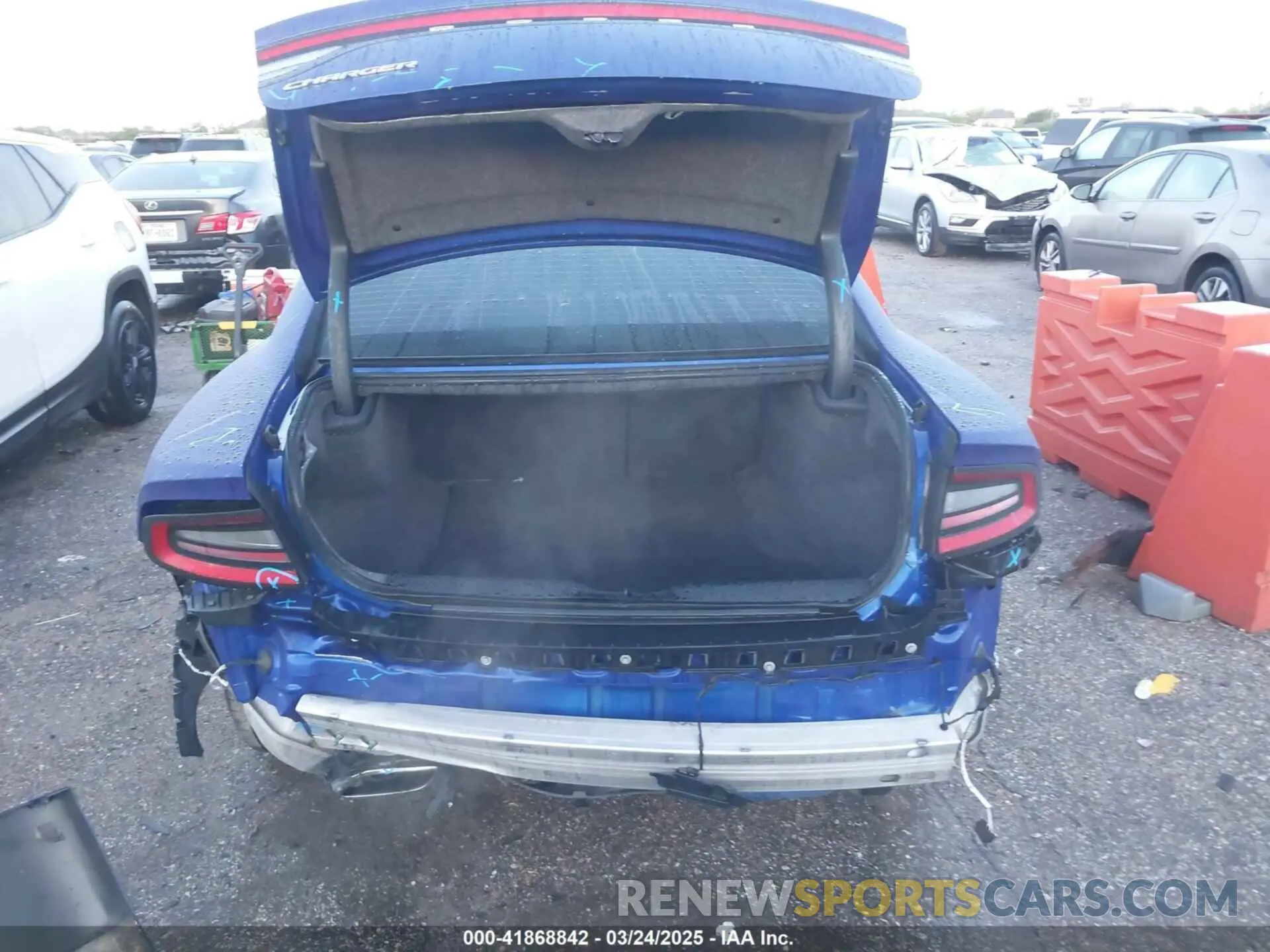 6 Photograph of a damaged car 2C3CDXBG0MH533797 DODGE CHARGER 2021