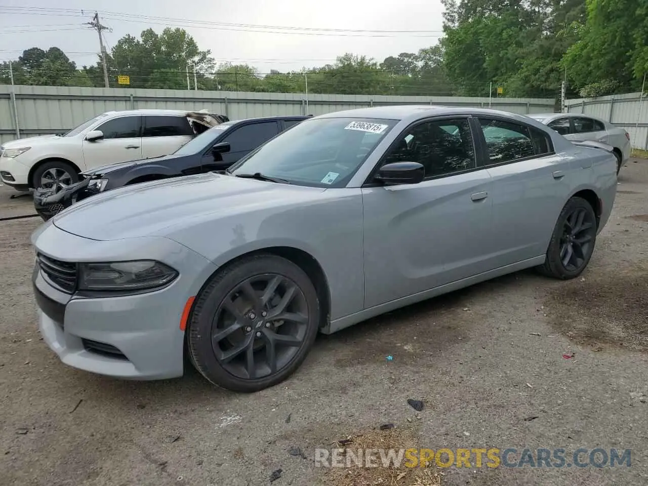 1 Фотография поврежденного автомобиля 2C3CDXBG0MH534139 DODGE CHARGER 2021