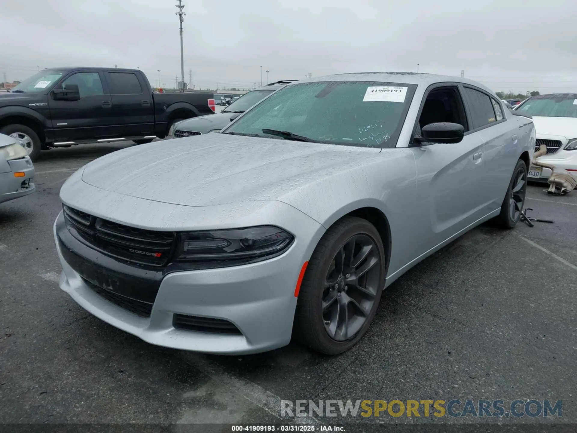 2 Фотография поврежденного автомобиля 2C3CDXBG0MH639974 DODGE CHARGER 2021