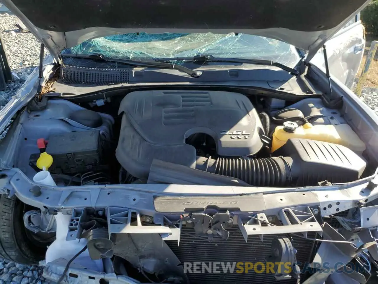 22 Photograph of a damaged car 2C3CDXBG0MH682579 DODGE CHARGER 2021