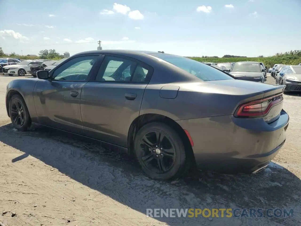 2 Photograph of a damaged car 2C3CDXBG1MH632452 DODGE CHARGER 2021