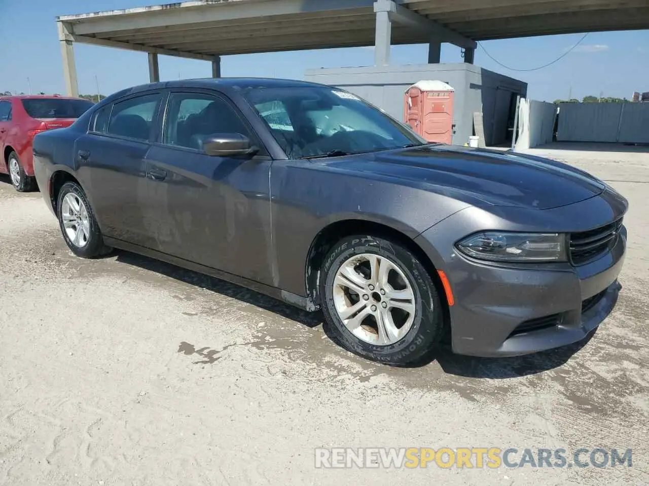 4 Photograph of a damaged car 2C3CDXBG1MH632452 DODGE CHARGER 2021