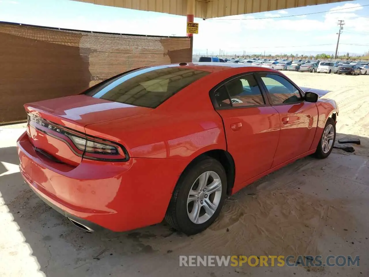 3 Photograph of a damaged car 2C3CDXBG1MH639045 DODGE CHARGER 2021