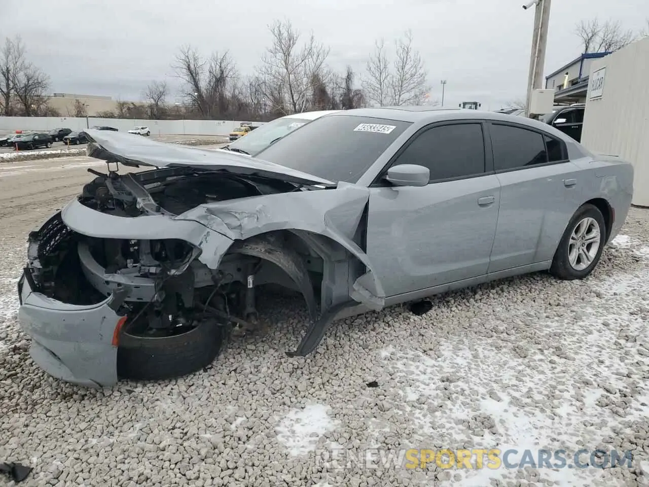 1 Photograph of a damaged car 2C3CDXBG2MH548270 DODGE CHARGER 2021