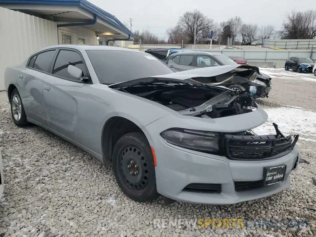 4 Photograph of a damaged car 2C3CDXBG2MH548270 DODGE CHARGER 2021