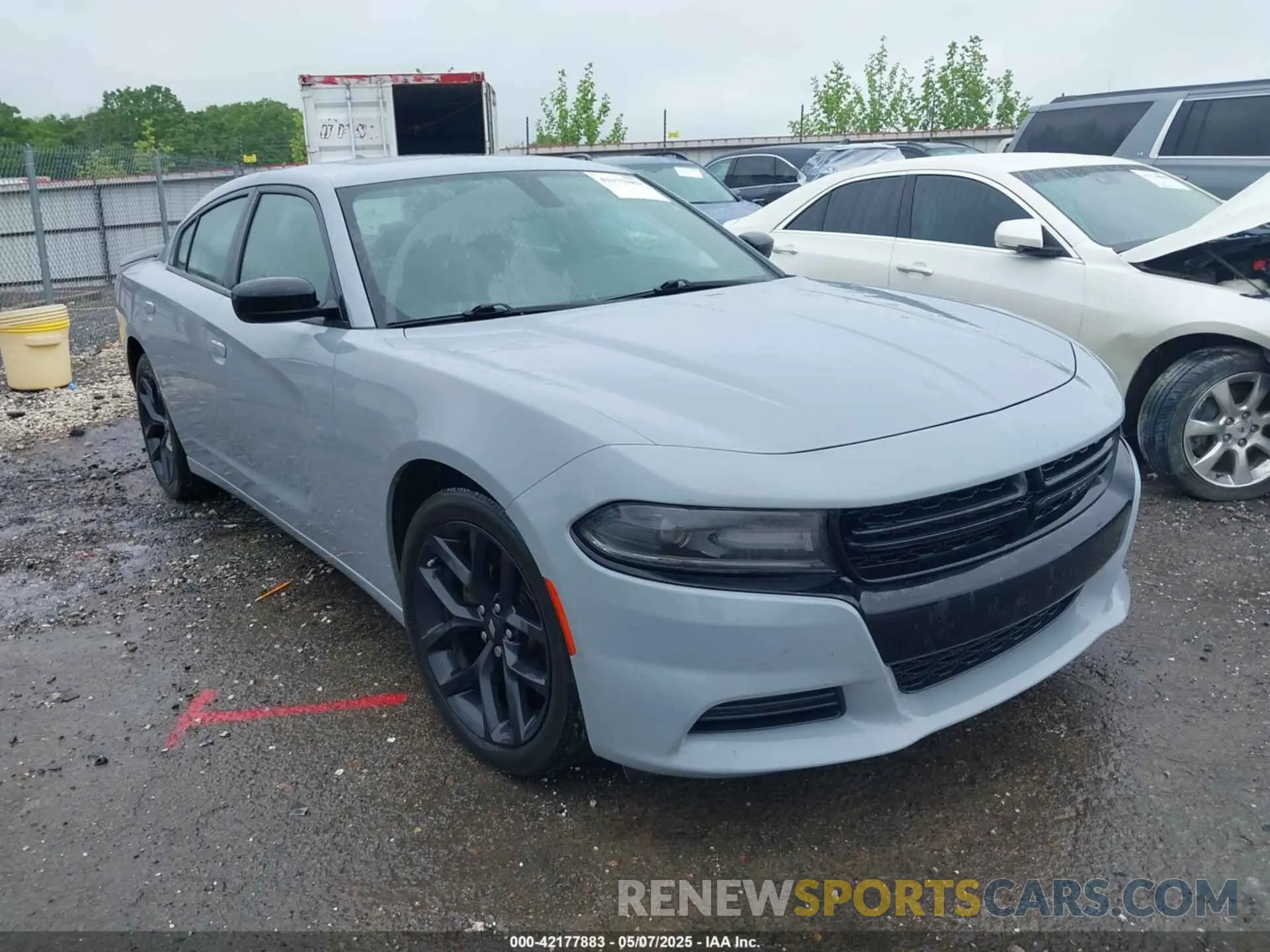 1 Photograph of a damaged car 2C3CDXBG2MH603686 DODGE CHARGER 2021