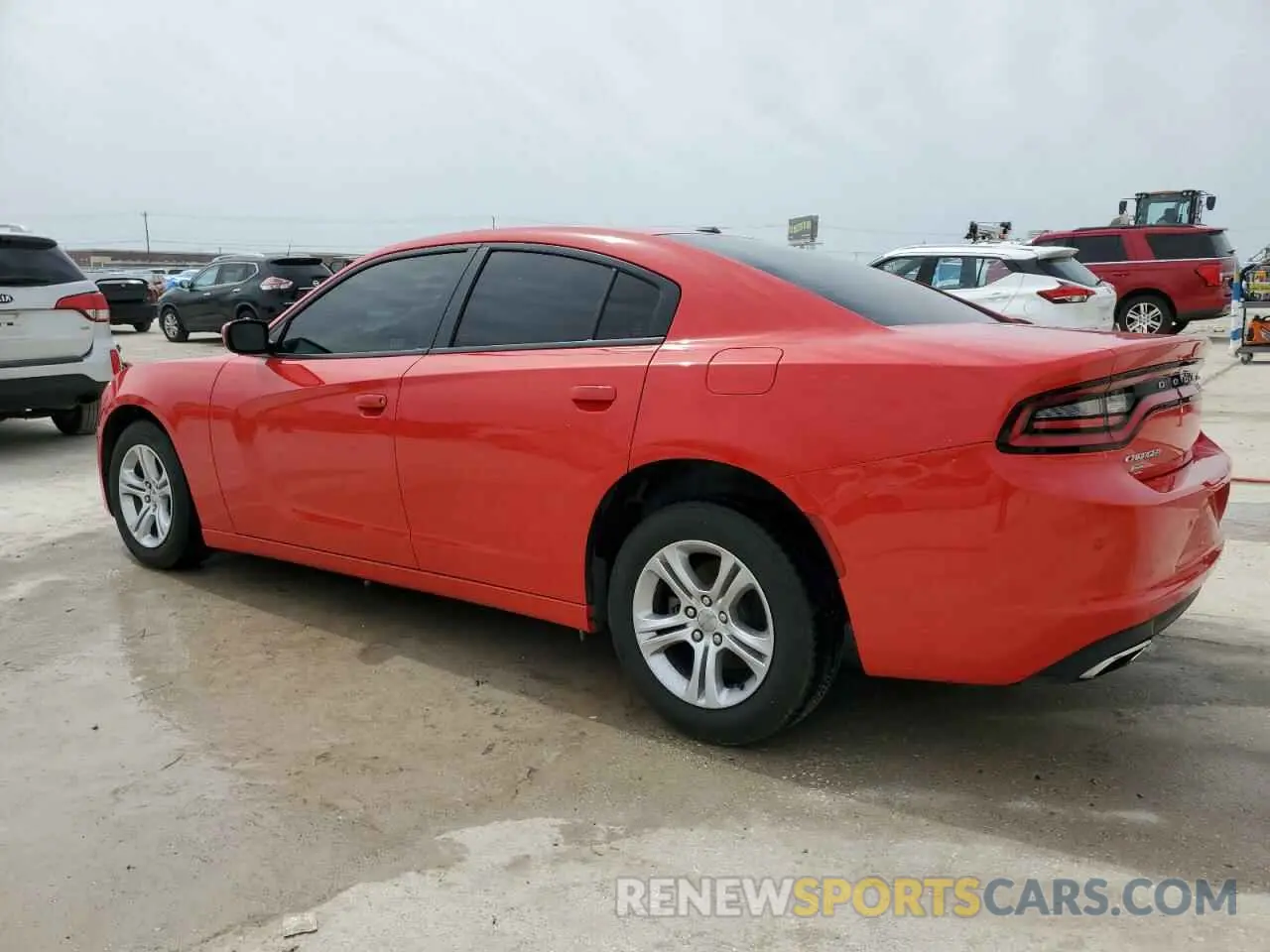 2 Photograph of a damaged car 2C3CDXBG2MH632492 DODGE CHARGER 2021