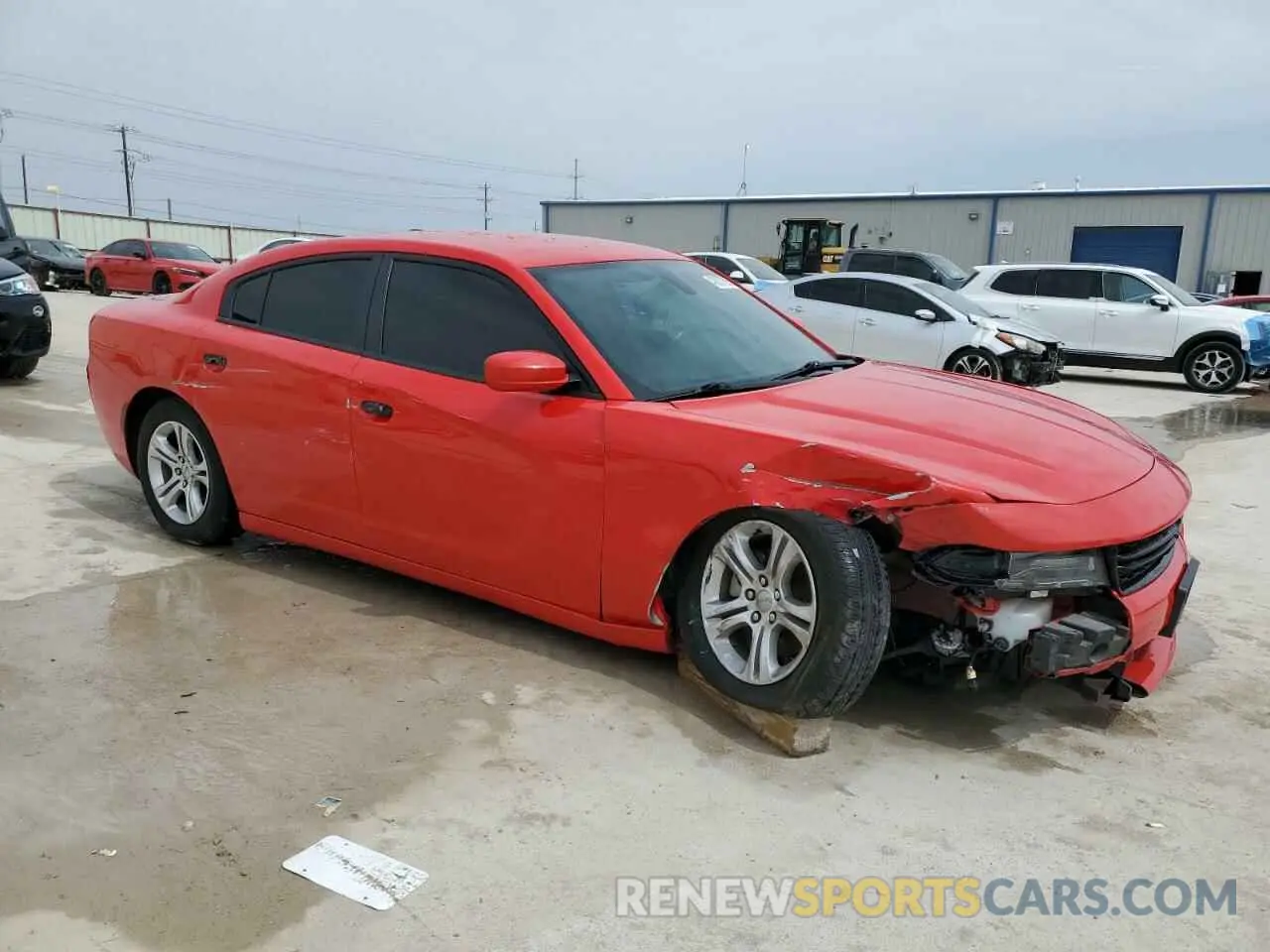 4 Photograph of a damaged car 2C3CDXBG2MH632492 DODGE CHARGER 2021