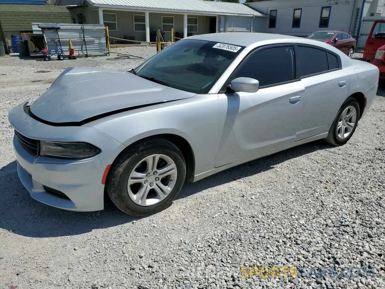 1 Photograph of a damaged car 2C3CDXBG3MH519439 DODGE CHARGER 2021