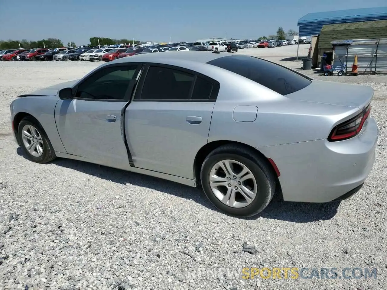 2 Photograph of a damaged car 2C3CDXBG3MH519439 DODGE CHARGER 2021