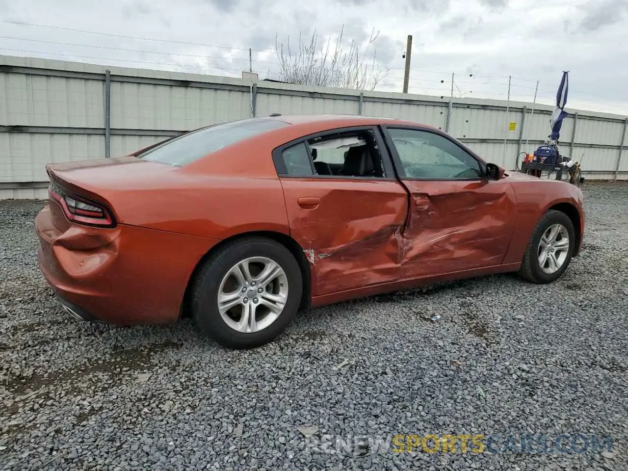 3 Photograph of a damaged car 2C3CDXBG3MH548228 DODGE CHARGER 2021