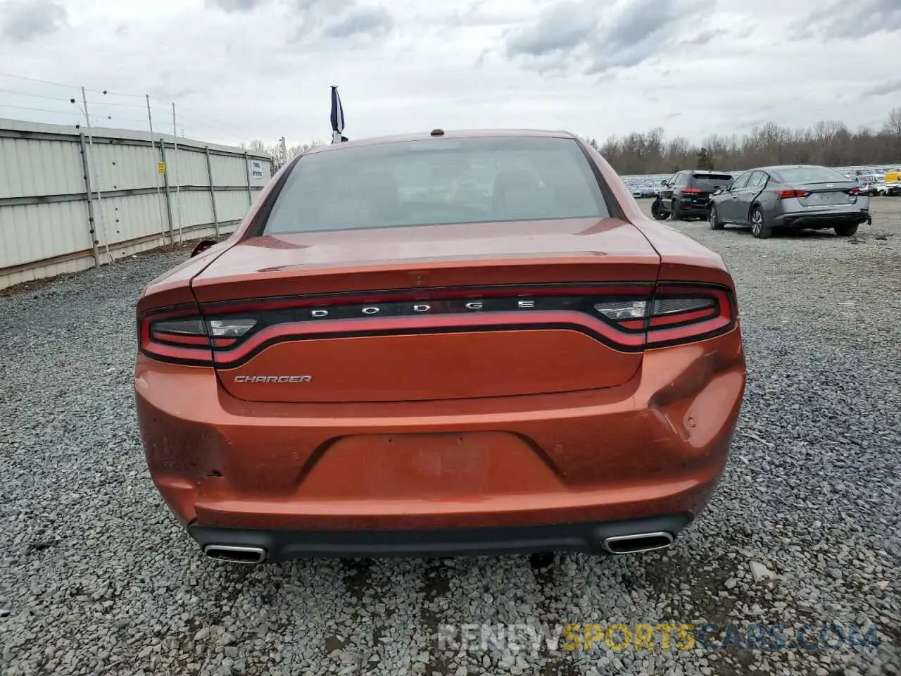 6 Photograph of a damaged car 2C3CDXBG3MH548228 DODGE CHARGER 2021