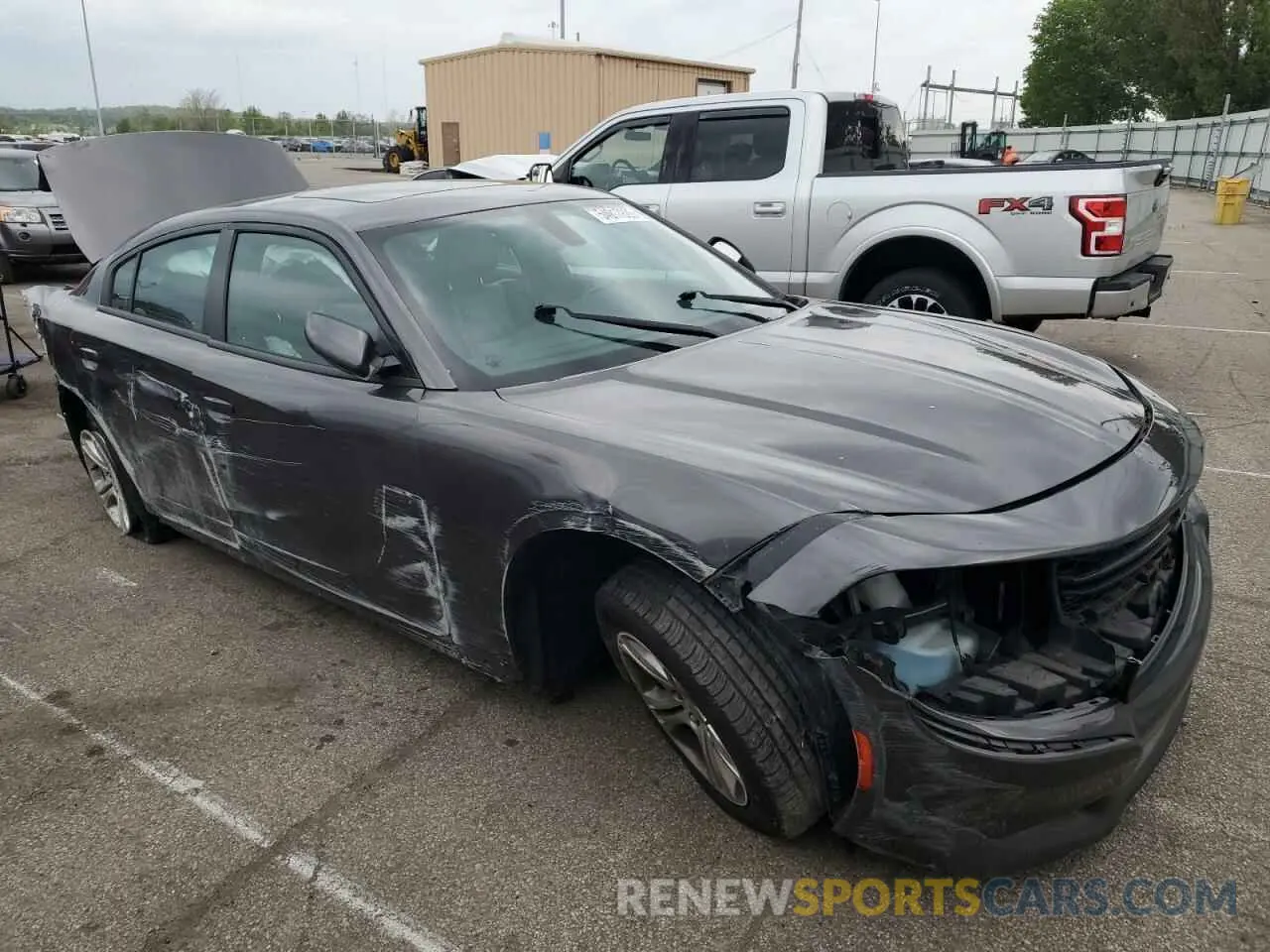 4 Photograph of a damaged car 2C3CDXBG3MH580869 DODGE CHARGER 2021