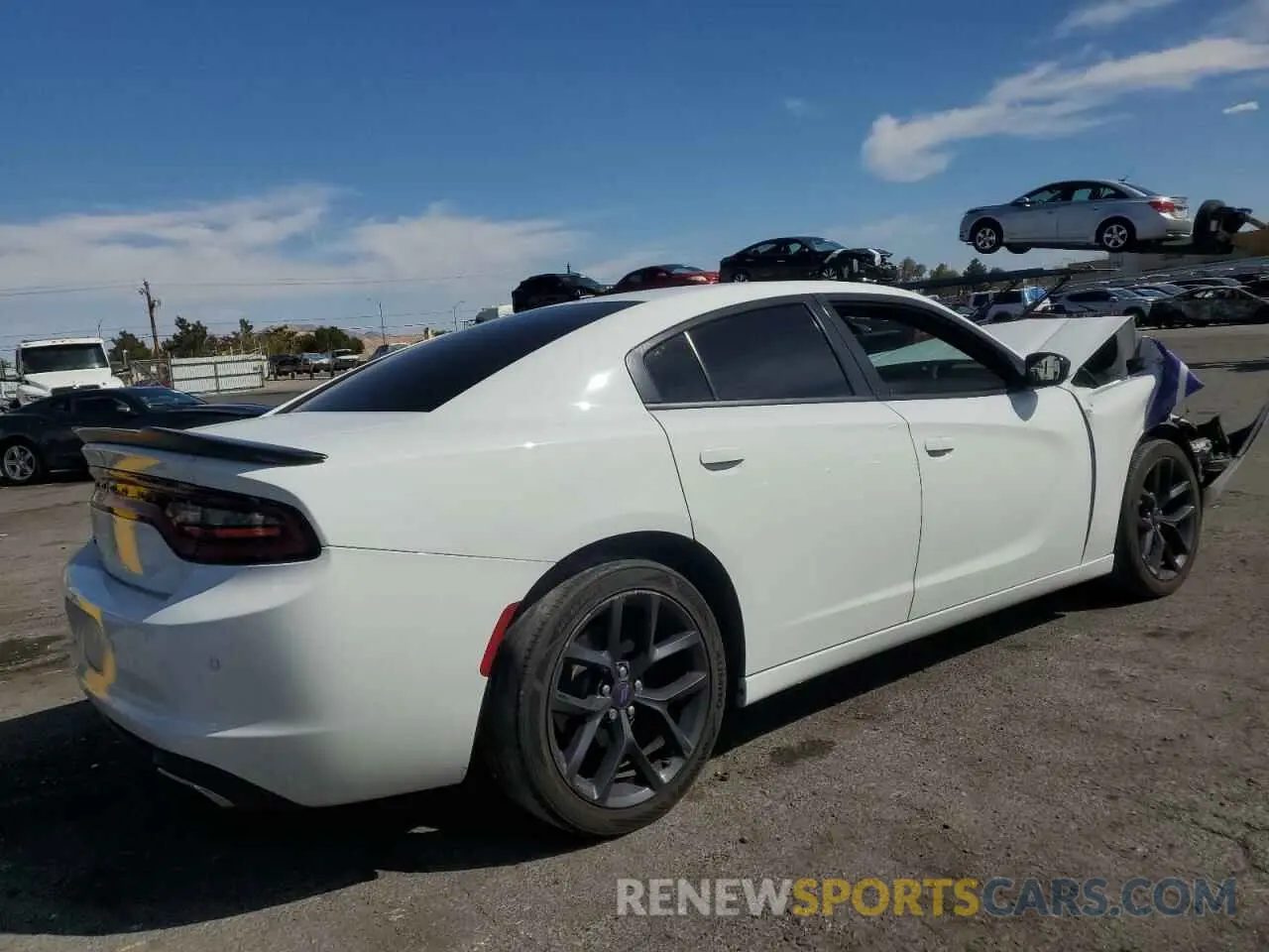 3 Photograph of a damaged car 2C3CDXBG3MH607956 DODGE CHARGER 2021