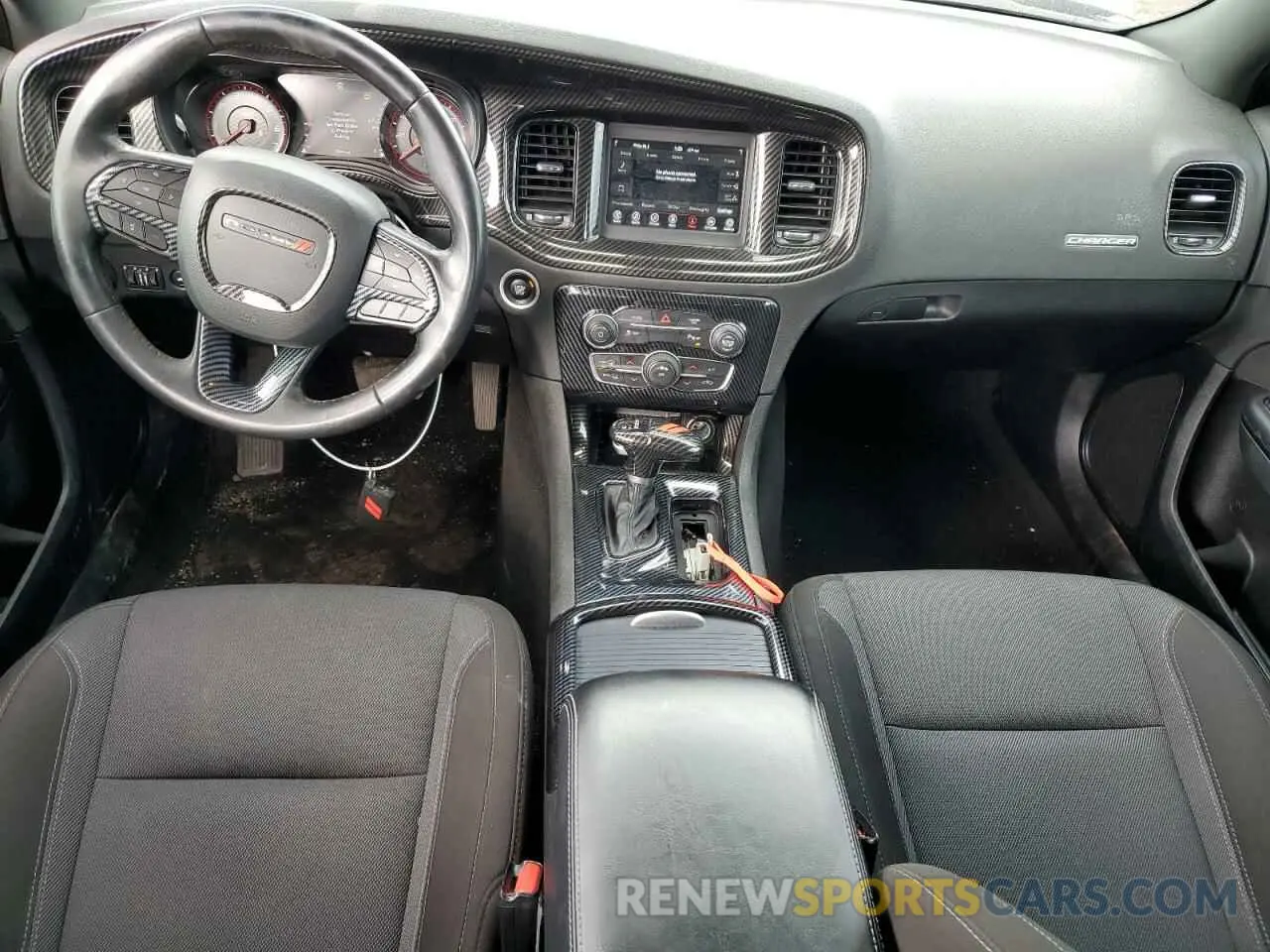 8 Фотография поврежденного автомобиля 2C3CDXBG3MH612042 DODGE CHARGER 2021