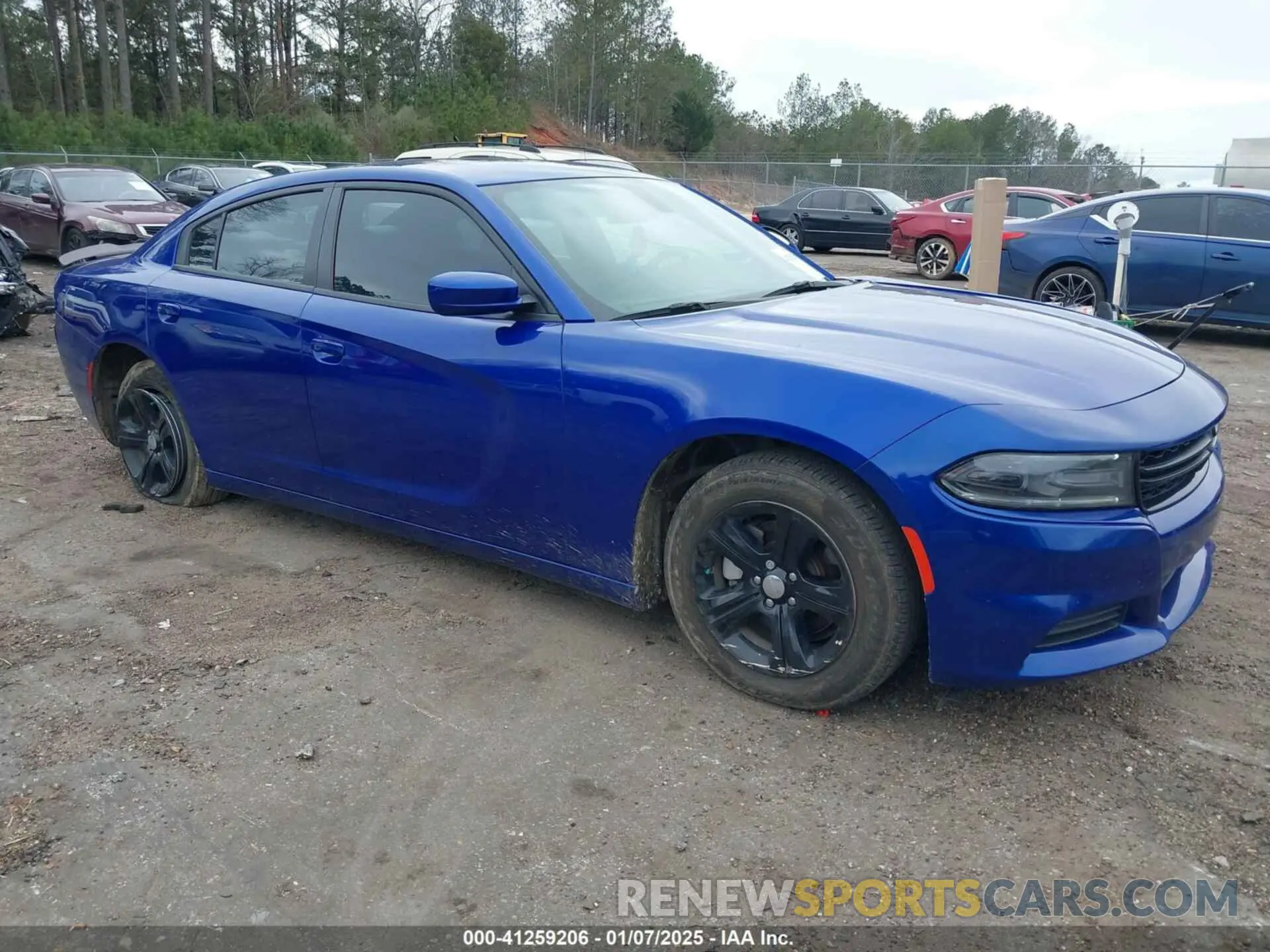 1 Photograph of a damaged car 2C3CDXBG3MH624417 DODGE CHARGER 2021