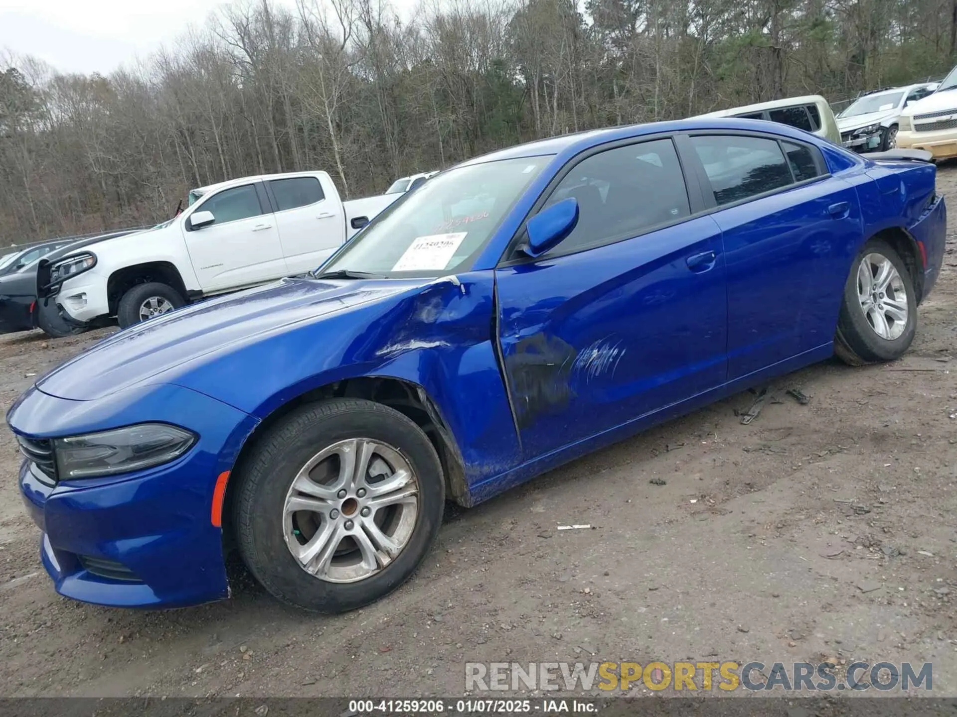 2 Photograph of a damaged car 2C3CDXBG3MH624417 DODGE CHARGER 2021