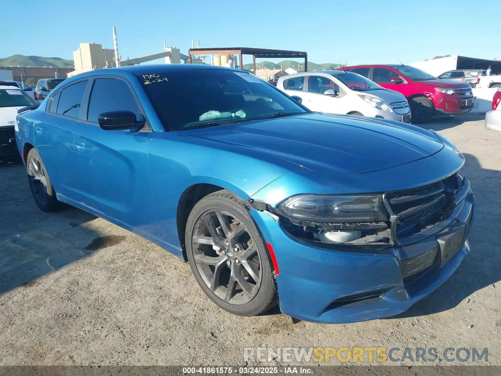 1 Фотография поврежденного автомобиля 2C3CDXBG3MH679532 DODGE CHARGER 2021