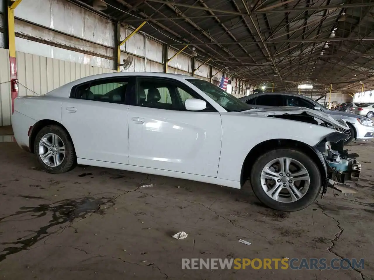 4 Photograph of a damaged car 2C3CDXBG4MH579164 DODGE CHARGER 2021