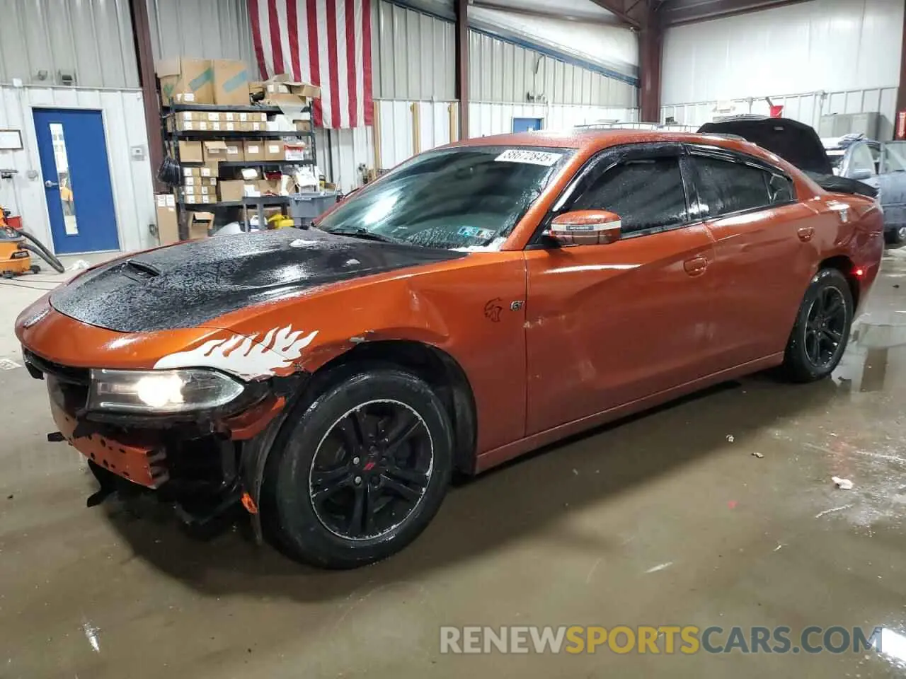 1 Photograph of a damaged car 2C3CDXBG4MH594585 DODGE CHARGER 2021