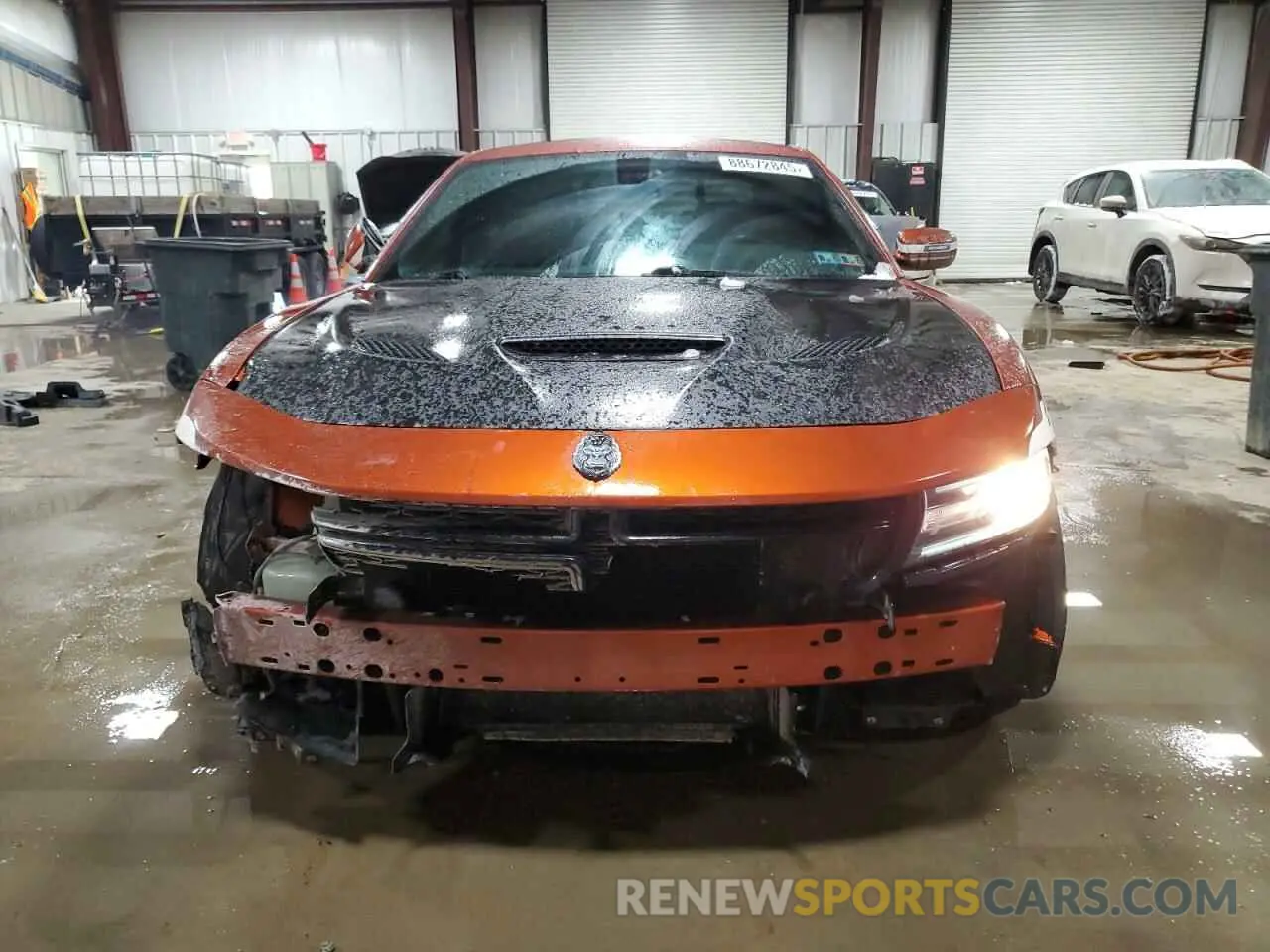 5 Photograph of a damaged car 2C3CDXBG4MH594585 DODGE CHARGER 2021