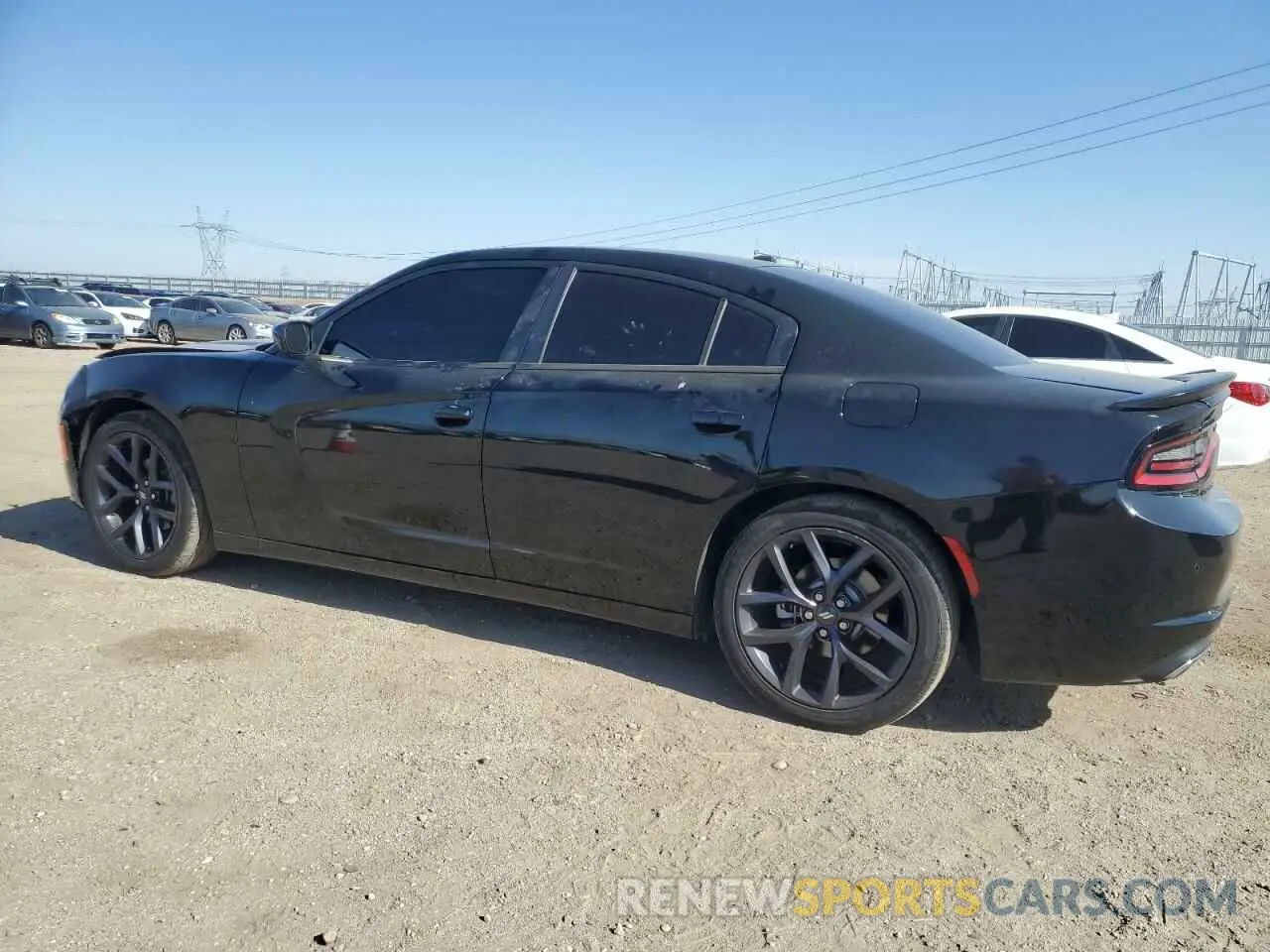 2 Photograph of a damaged car 2C3CDXBG4MH607951 DODGE CHARGER 2021