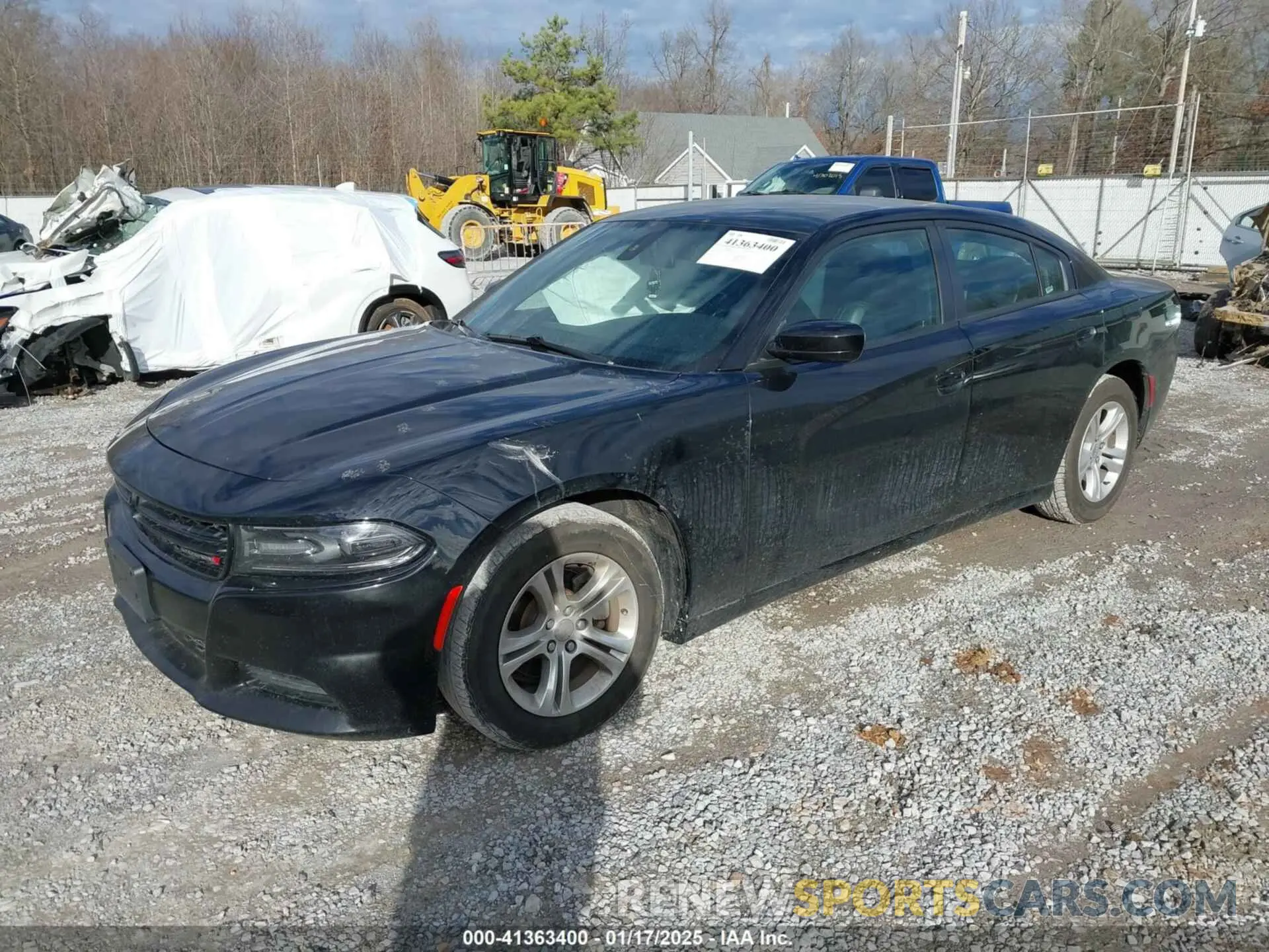2 Фотография поврежденного автомобиля 2C3CDXBG4MH638679 DODGE CHARGER 2021