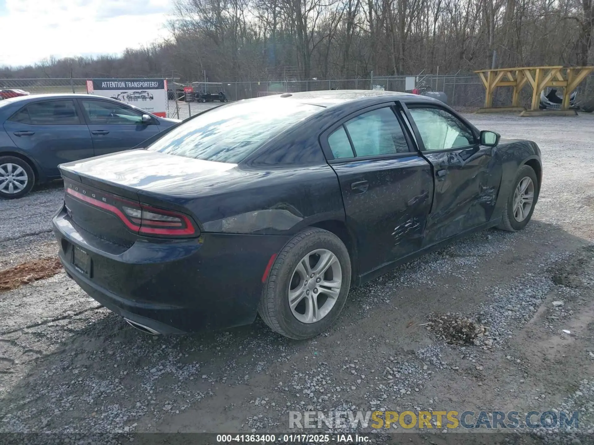 4 Фотография поврежденного автомобиля 2C3CDXBG4MH638679 DODGE CHARGER 2021