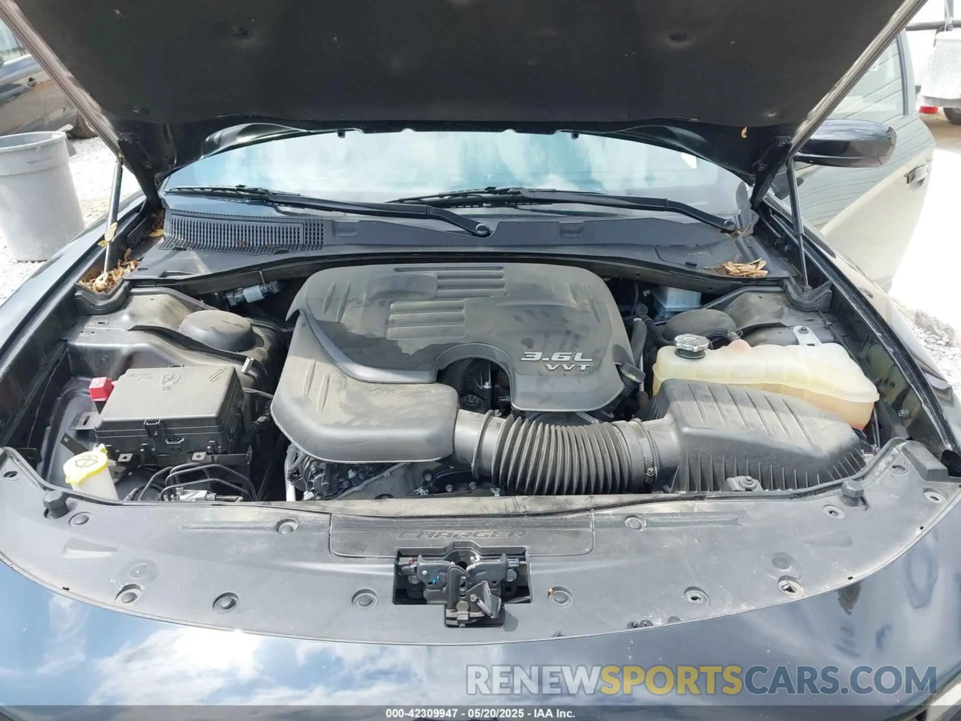 10 Photograph of a damaged car 2C3CDXBG4MH642683 DODGE CHARGER 2021