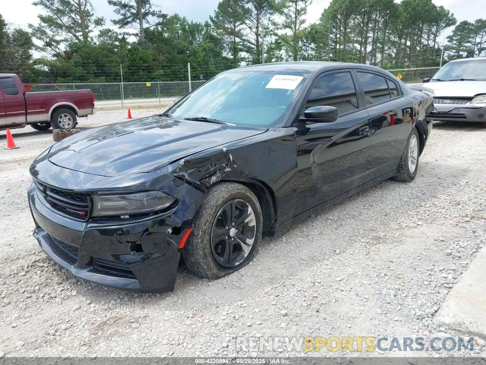 2 Photograph of a damaged car 2C3CDXBG4MH642683 DODGE CHARGER 2021