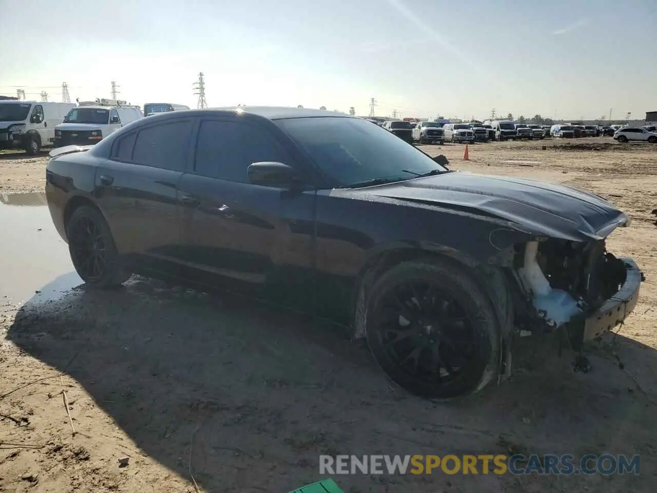 4 Фотография поврежденного автомобиля 2C3CDXBG5MH642224 DODGE CHARGER 2021